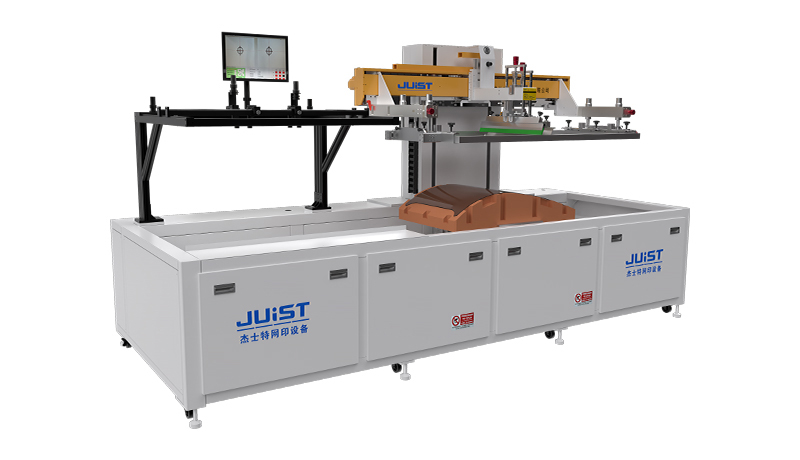 3D Curved Glass Precision Screen Printing Machine